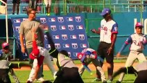 MLB players teach baseball to Cuban children