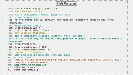 【Homestuck】 The Twelve Trolls of Christmas 【Shiroko】 +mp3