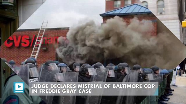 Judge Declares Mistrial of Baltimore Cop in Freddie Gray Case