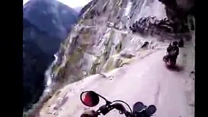 New 2016 Dangerous roads in india - scary roads daring bikers