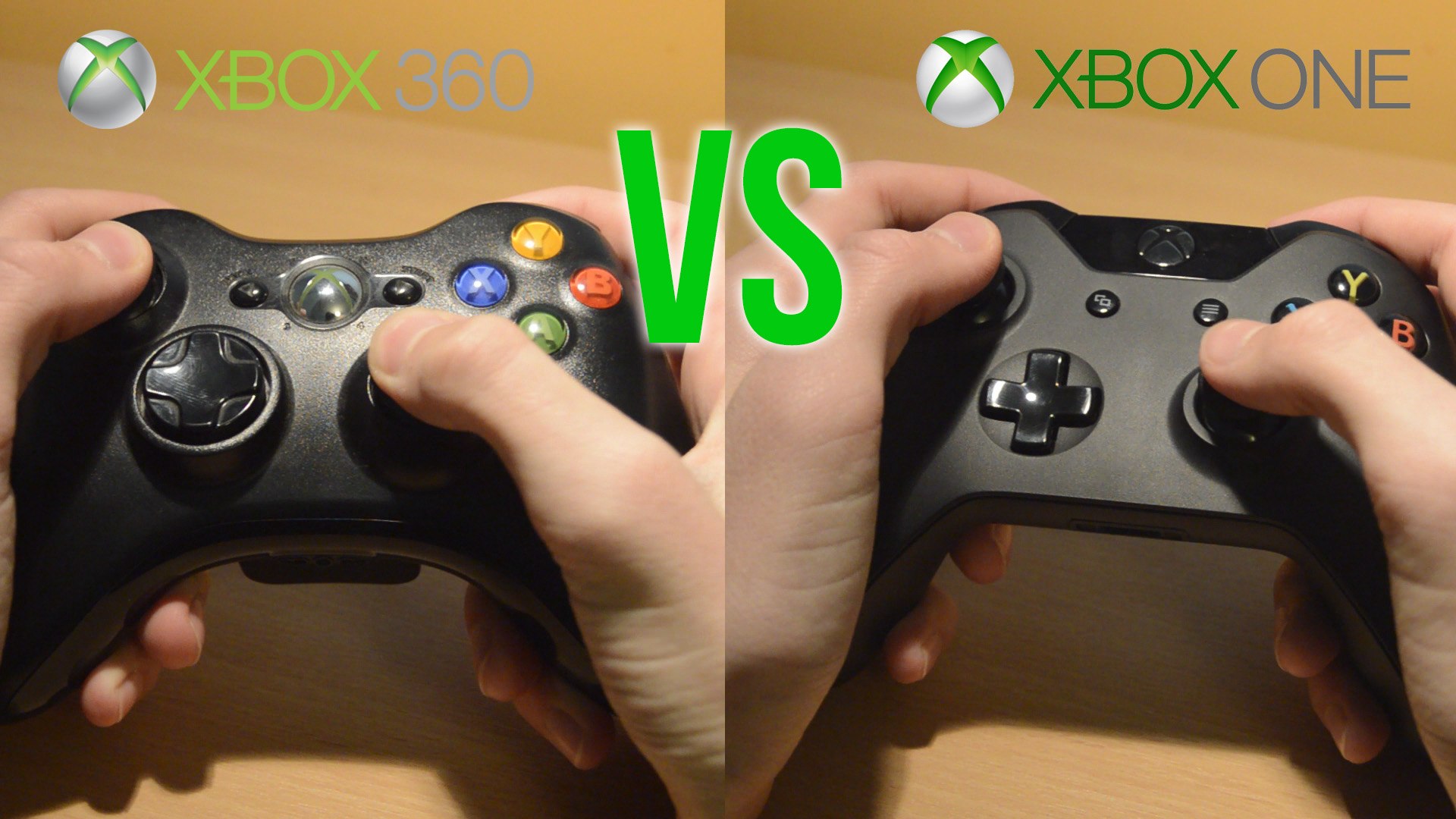 xbox one and 360 controller
