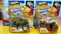 Hot Wheels Double Destruction Monster Jam Playset with The Tormentor & Frightning McMean Crash!