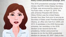 Hillary Clinton presidential campaign, 2016