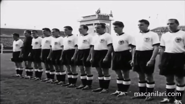 17.06.1954 - 1954 World Cup Group 2 Matchday 1 West Germany 4-1 Turkey / Batı Almanya 4-1 Türkiye