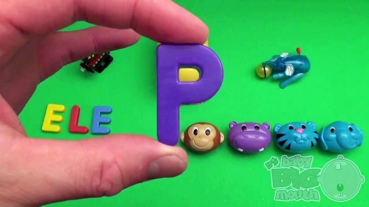 TOYS - Big Hero 6 Surprise Egg Learn A Word! Spelling Zoo Animals! Lesson 7 , hd online free Full 2016