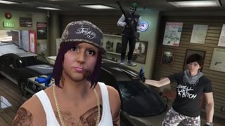 Les singes rient  tawa creew on GTA V  vous souhaitent de bonnes fetes de fin d'année 2015