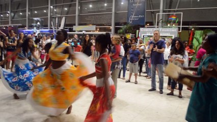 Arrivée de Christine SALEM/GUYANE 2015.