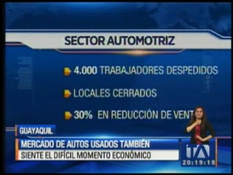 Mercado de autos usados también siente el momento econnómico