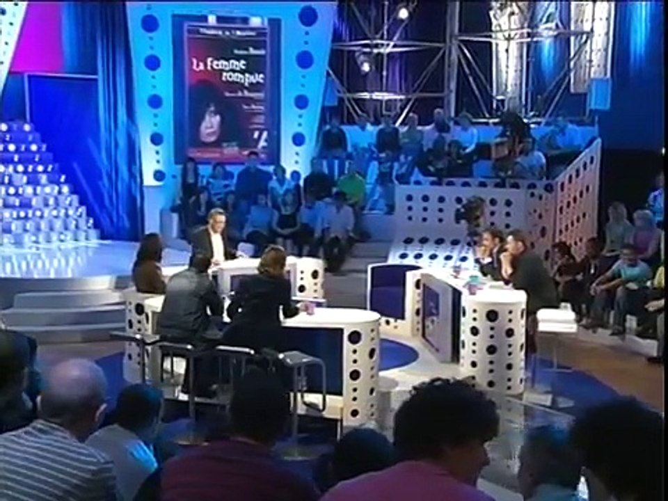Evelyne Bouix - On nest pas couché 28 juin 2008 #ONPC