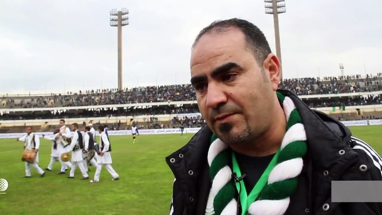 Libyans celebrate football revival in their war...