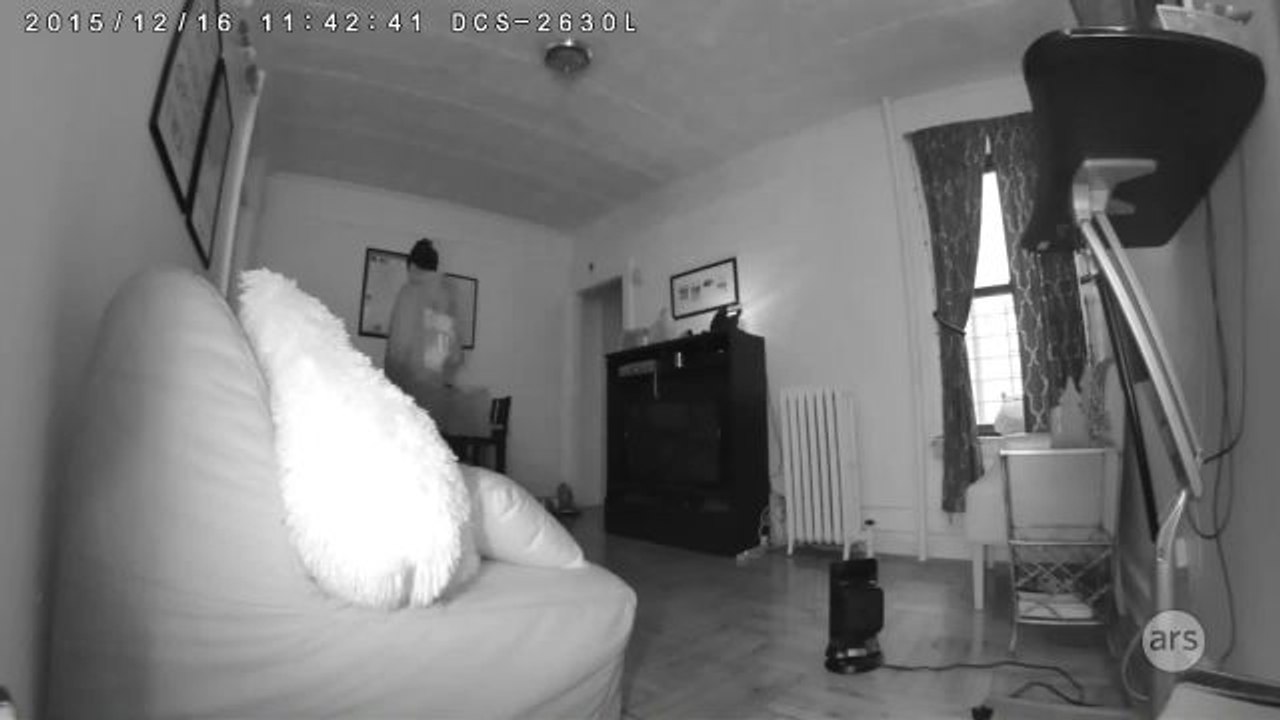 D-Link Security Camera (test clip1)