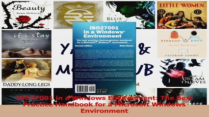 ISO27001 in a Windows Environment The Best Practice Handbook for a Microsoft Windows Read Online
