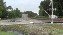 8-12-14 10:03 AM NS 23N intermodal Train SB meets Amtrak Cressent 19 WB in Mableton Ga.