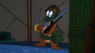 Donald Duck Cartoons Full Episodes - Food for Feudin