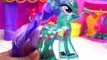 MLP Water Cuties Glitter Diamond Mint Pinkie Pie Rainbow Shimmer My Little Pony Toy Unboxi