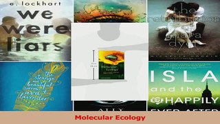 Read  Molecular Ecology Ebook Free