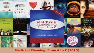 PDF Download  Medicaid Planning From A to Z 2015 PDF Online