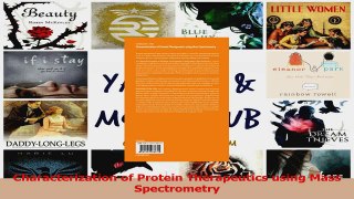 Download  Characterization of Protein Therapeutics using Mass Spectrometry PDF Online