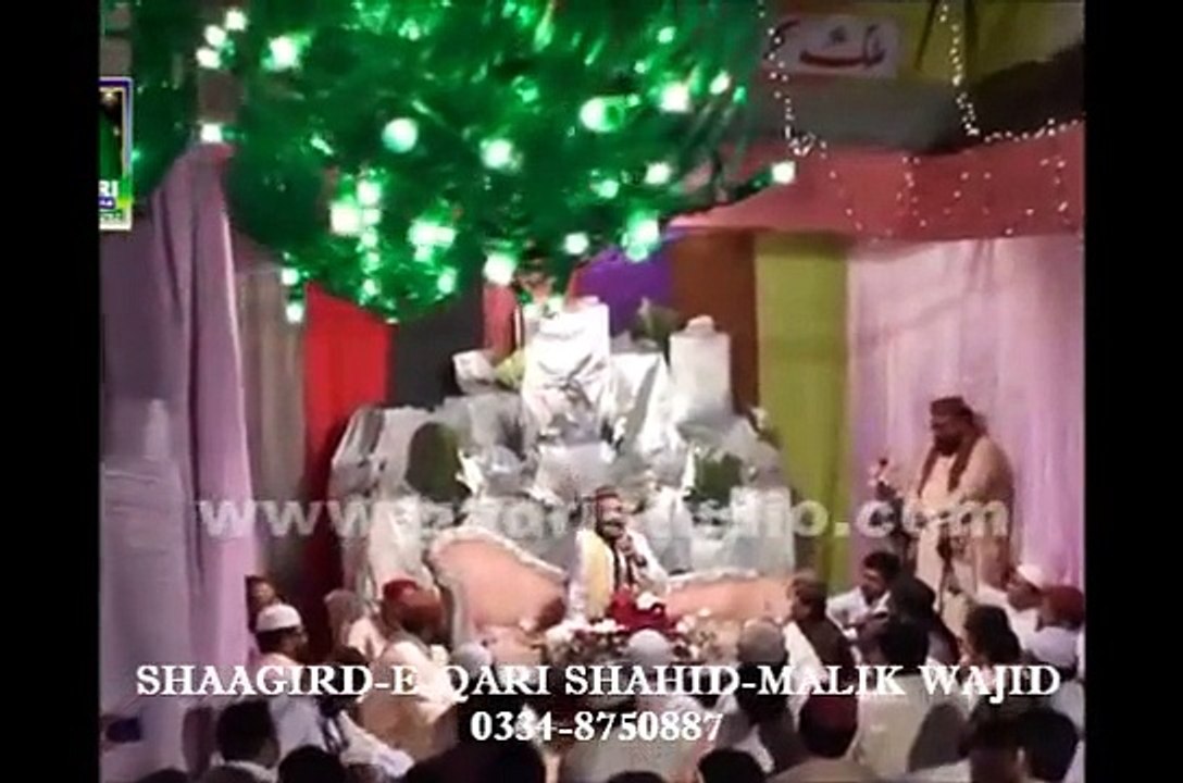 New Saraki Naat-LAJPAL MAHI O LAGIYAAN NIBA-SIR QARI SHAHID in SARGODHA 10-4-2014