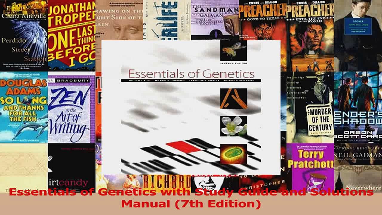 Download Essentials of Genetics with Study Guide and Solutions Manual ...