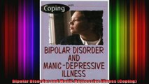 Bipolar Disorder and Manic Depressive Illness Coping