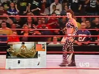 WWE Candice vs Melina show