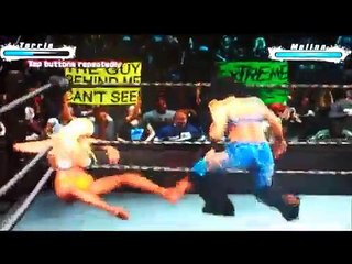 WWE Torrie Wilson vs Melina, Stacy Keibler