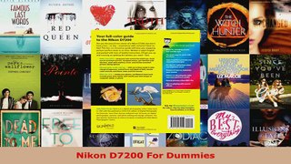 Read  Nikon D7200 For Dummies Ebook Free
