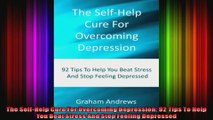 The SelfHelp Cure For Overcoming Depression 92 Tips To Help You Beat Stress And Stop