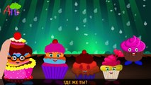 Семья пальчиков-пирожных | Cake Pop Finger Family in Russian