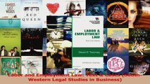 PDF Download  Labor and Employment Law Text  Cases SouthWestern Legal Studies in Business PDF Online