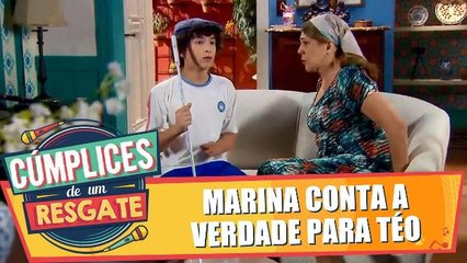 Marina conta a verdade para Téo