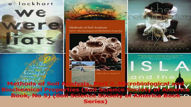PDF Download Methods of Soil Analysis Part 2 Microbiological and Biochemical Properties Soil Science Read Full Ebook