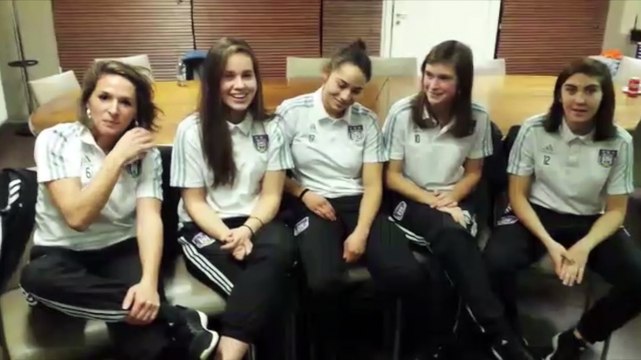 Les joueuses d'Anderlecht donnent leur prono pour Bruges-Anderlecht