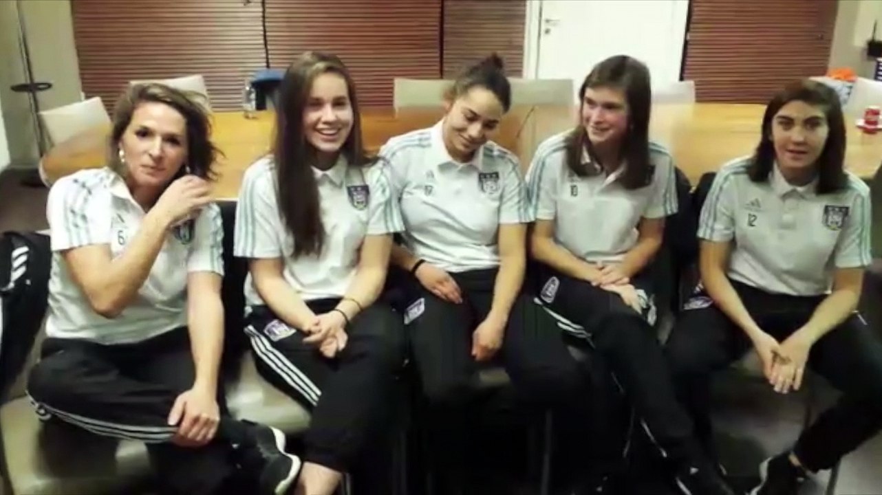 Les joueuses d'Anderlecht donnent leur prono pour Bruges-Anderlecht