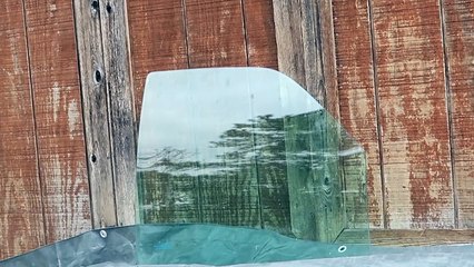 How to break glass with a fragment of a spark plug (Part 4)