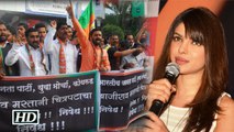 Protest Against Bajirao Mastani Priyanka Chopra loses Cool