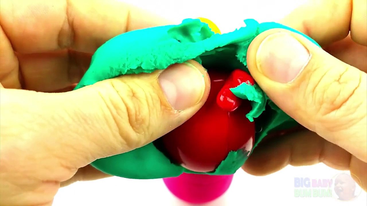 Angry Birds Tom and Jerry Play Doh Dora Frozen Surprise Eggs Toys