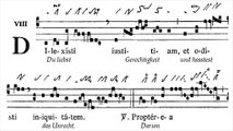 Graduale gregorian 'Dilexisti', Baptismate Domini (Baptême du Seigneur)