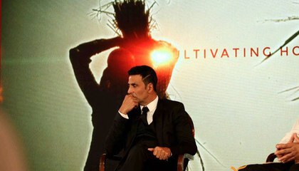Akshay Kumar makes a DASHING appearance at the launch of Cultivating hope campaign