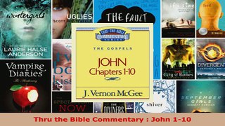 Read  Thru the Bible Commentary  John 110 PDF Free