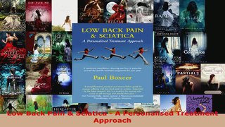 Read  Low Back Pain  Sciatica  A Personalised Treatment Approach EBooks Online