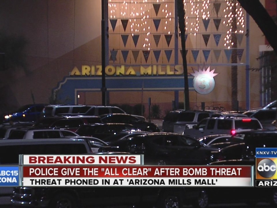 Bomb threat made against Arizona Mills mall