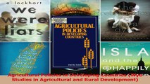 Download  Agricultural Policies in Developing Countries Wye Studies in Agricultural and Rural Ebook Online