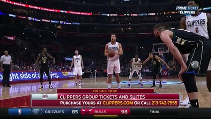 quand Blake Griffin shoote son lancer franc dans le noir