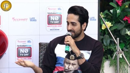 "AAYUSMAN KHURANA AT NO TV DAY" II "HEALTH N WELLNESS FEST AT WOCKHARDT HOSPITAL"