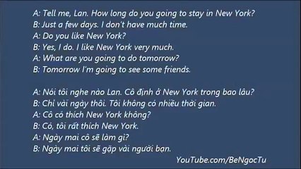 Học tiếng Anh cơ bản cho người mới bắt đầu Bài 30