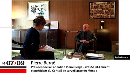 Pierre Bergé : "C'est en vieillissant que je deviens jeune"