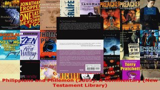 Read  Philippians and Philemon 2009 A Commentary New Testament Library Ebook Free