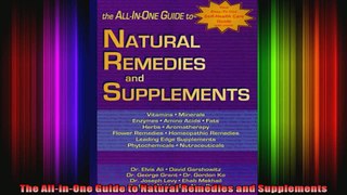 The AllinOne Guide to Natural Remedies and Supplements